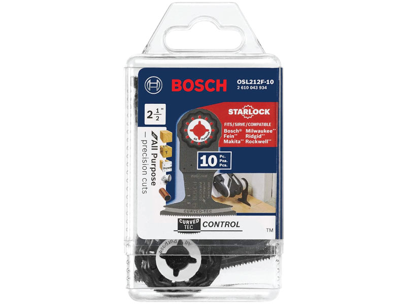 Bosch Starlock Oscillating Multi Tool Bi Metal Plunge Cut Blade