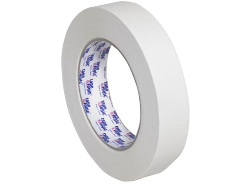 Tape Logic 2200 Masking Tape, 1/2 x 60 yds., Natural, 12/Case