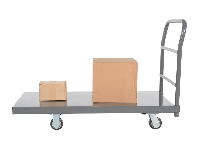 Vestil® Steel Platform Trucks With Premium Casters