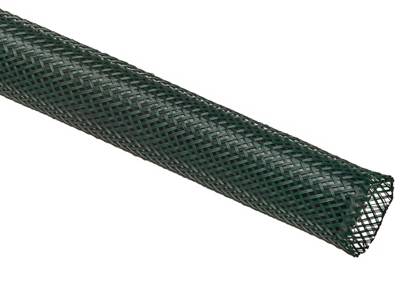 Expandable Braided Cable Sleeving (1m * Green / 6mm)