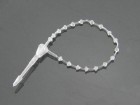 Beaded type security cable tie