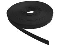 Black roll of 2:1 Polyolefin Heat Shrink Tubing