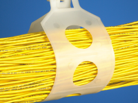 Kable Kontrol Bandeja de cables de 5 pies de largo - 12 pulgadas de ancho,  2 pulgadas de profundidad - Bandeja de malla de alambre organizador de
