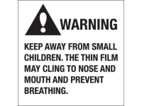 Suffocation Warning Labels