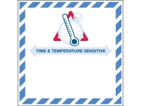 Time and Temperature Label