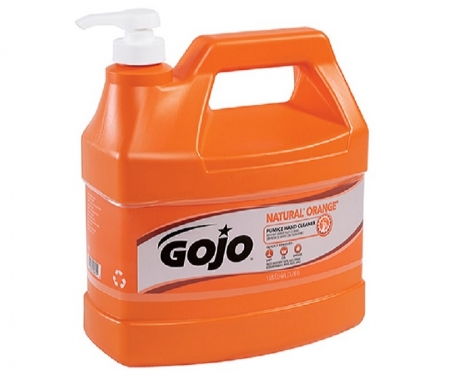 GOJO NATURAL ORANGE Pumice Hand Cleaner Natural orange lotion cleaner:Facility