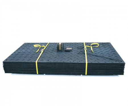 4' x 8' Ground Protection Mat, 120 Ton Capacity, Walking Tread
