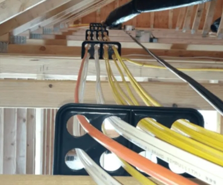 How to set up electrical homeruns clean, fast, and organized with the Cable  Chase! 