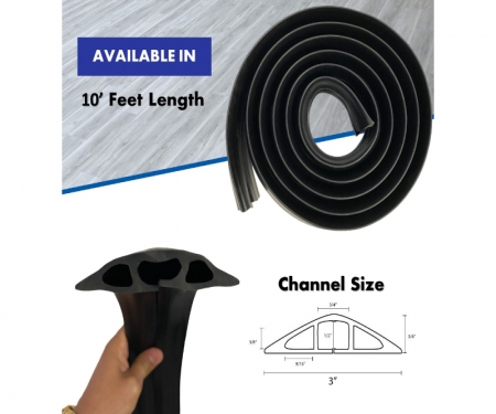 Moray™ Channeled Rubber Cable Covers