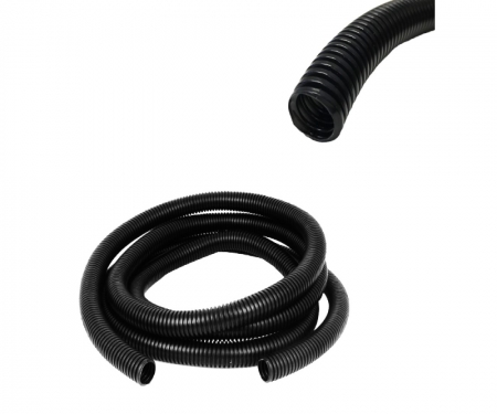 Kable Kontrol® Convoluted Black Split Wire Loom Tubing - 1/4 to 3-1/2  Diameter