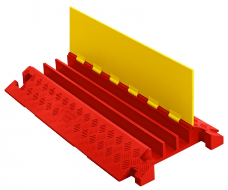 Linebacker® 3 Channel Cable Protector Ramp - Heavy Duty