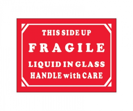 glass handle with care logo