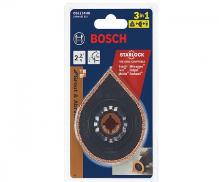 BOSCH® Starlock® Oscillating Multi Tool Hybrid Grout Blade - 2-3/4