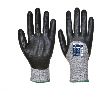 3/4 Dipped Nitrile Cut Resistant Gloves