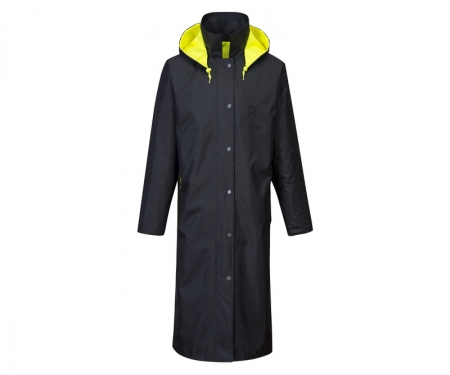 Hi Vis Reversible Raincoat | Long Coat