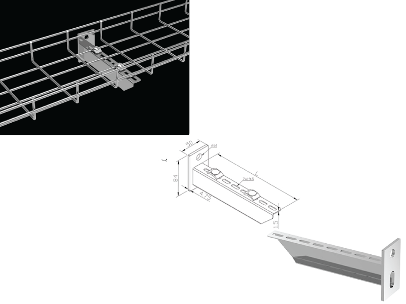 Cable Tray Straight Sections — KABLE KONTROL