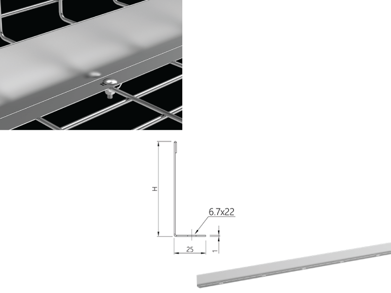 Cable Tray Straight Sections — KABLE KONTROL