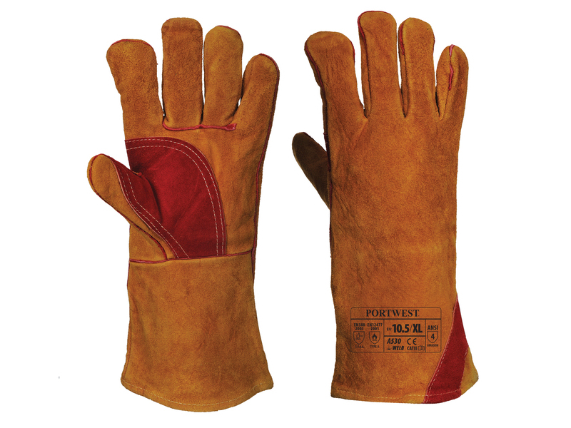 Premium Welding Gloves Leather Gauntlets