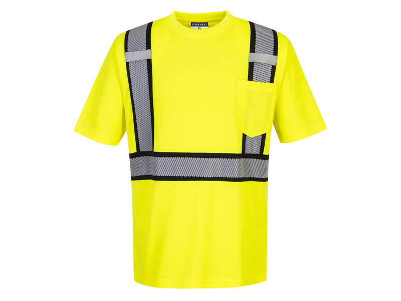 sports direct hi vis t shirt