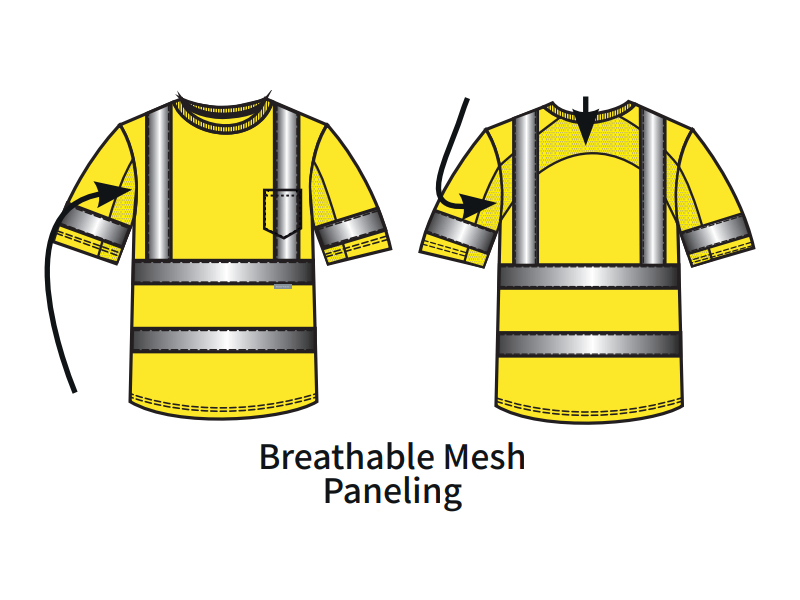 Hi Vis Mesh T-Shirt | Short Sleeve Shirt