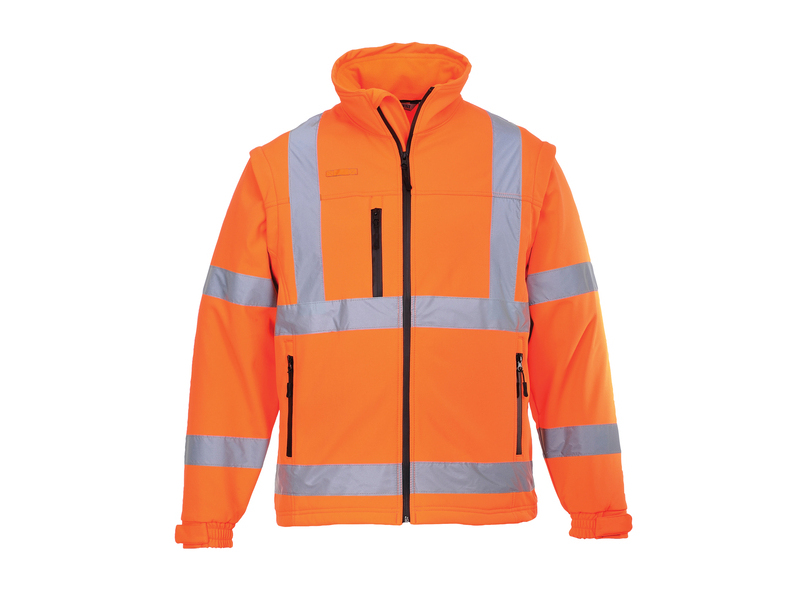 Portwest® Hi-Vis Softshell Jacket - US428 | High Visibility Clothing