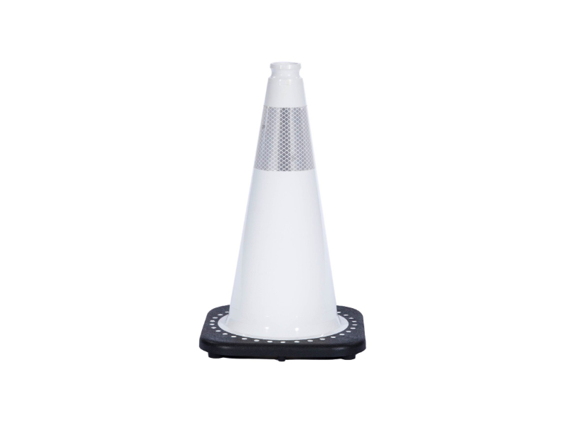 White Traffic Cones - JBC Safety®