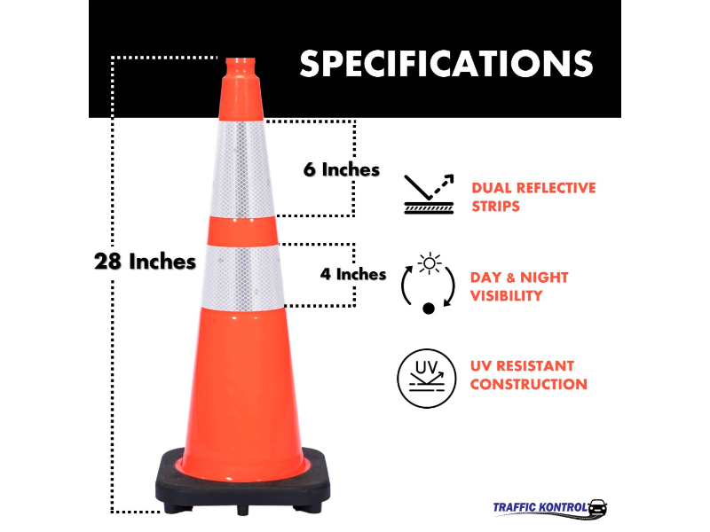 Traffic Kontrol® Traffic Cones