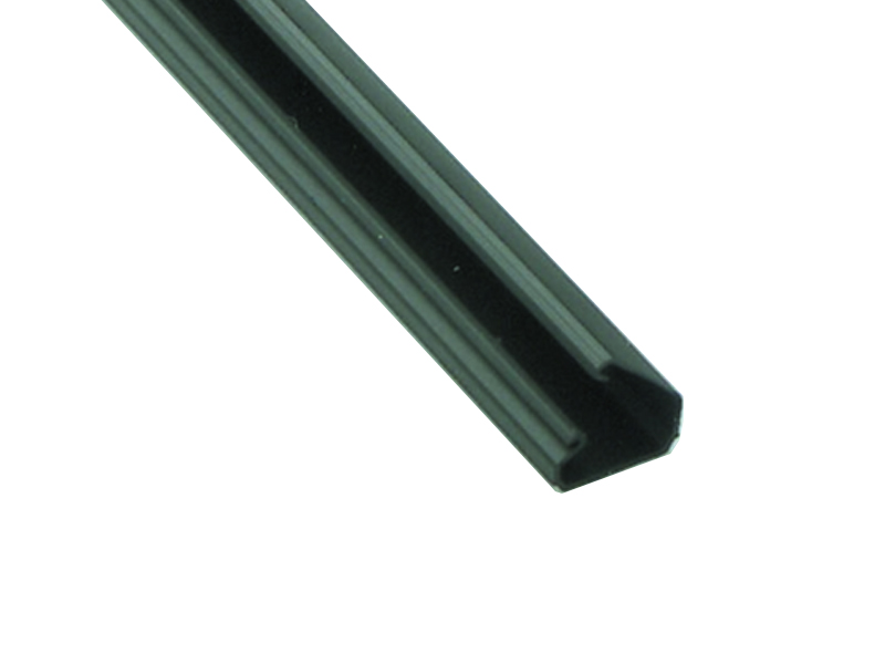 Small Latching Cable Raceway (375 Series) - 5ft - Black